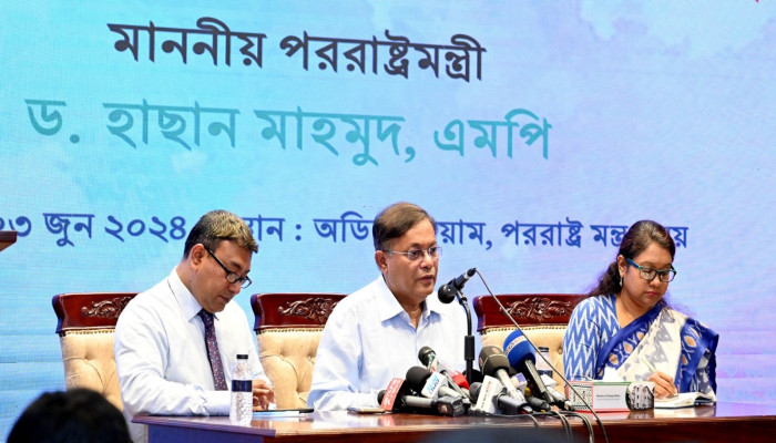 ডয়েচেভ্যালের প্রতিবেদন অন্ত:সারশূণ্য, দেশবিরোধী -পররাষ্ট্রমন্ত্রী