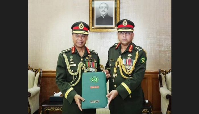 নতুন সেনাপ্রধান জেনারেল ওয়াকার-উজ-জামান এর দ্বায়িত্বভার গ্রহন