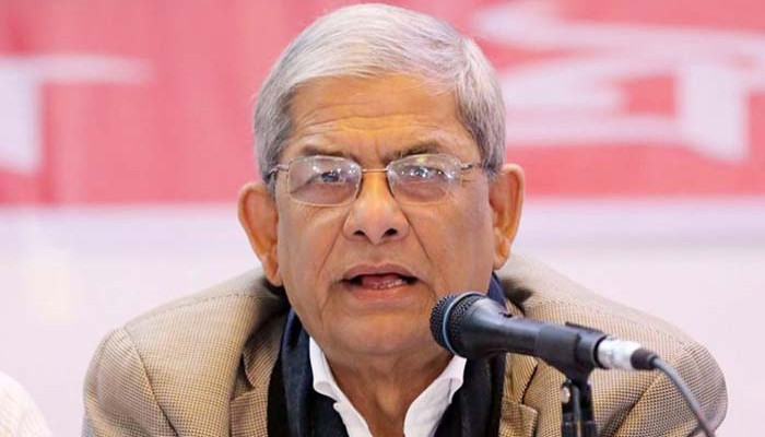 আন্দোলনের কথা জানালেন মির্জা ফখরুল ইসলাম