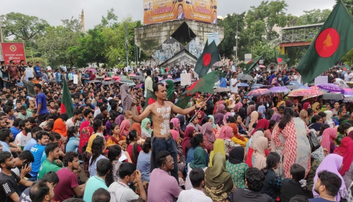 ‘আন্দোলনের ওপর মুক্তিযুদ্ধের চেতনা ও স্বাধীনতাবিরোধী অপশক্তি ভর করেছে’