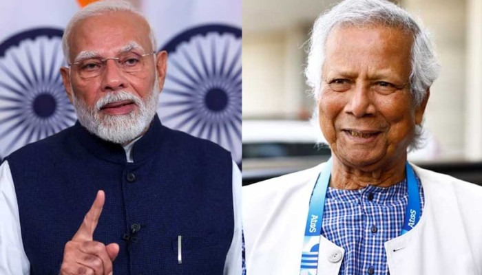 প্রধান উপদেষ্টা মুহাম্মদ ইউনূসকে মোদির অভিনন্দন প্রধান উপদেষ্টা মুহাম্মদ ইউনূসকে মোদির অভিনন্দন
