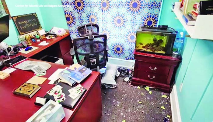 রাটগারস বিশ্ববিদ্যালয়ের ইসলামিক সেন্টার ভাঙচুরের অভিযোগে জ্যাকব দোষী সাব্যস্ত