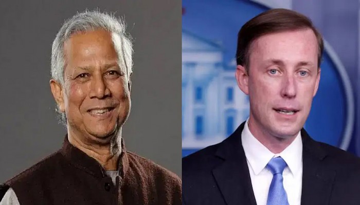 যুক্তরাষ্ট্রের নিরাপত্তা উপদেষ্টার ফোন ড. ইউনূসকে যুক্তরাষ্ট্রের নিরাপত্তা উপদেষ্টার ফোন ড. ইউনূসকে