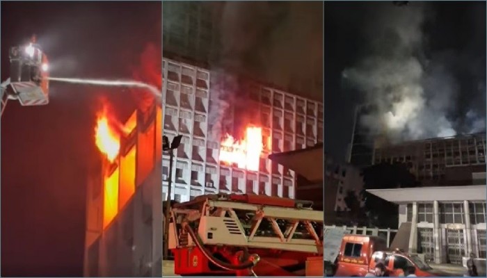 সচিবালয়ের আগুন সকাল ৮ টায় নিয়ন্ত্রণে, ১ জন নিহত সচিবালয়ের আগুন সকাল ৮ টায় নিয়ন্ত্রণে, ১ জন নিহত