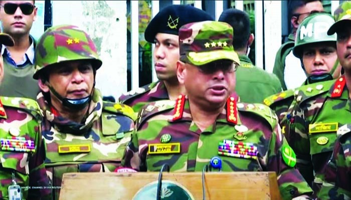 সেনাপ্রধানের কড়া হুঁশিয়ারি সেনাপ্রধানের কড়া হুঁশিয়ারি
