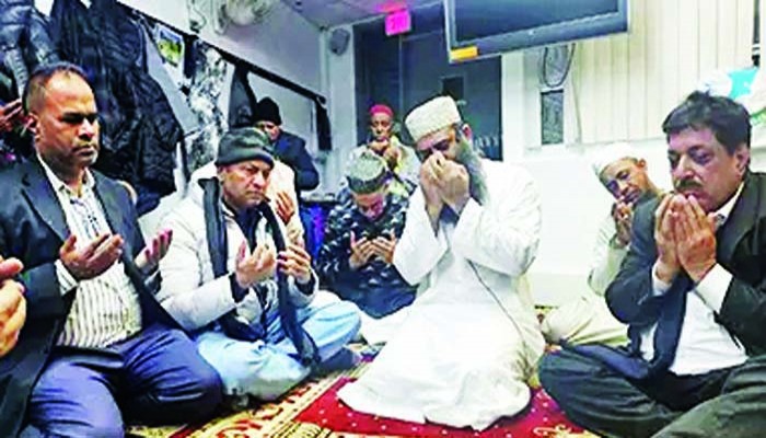 বিএনপি নেতা নোমানের রূহের মাগফিরাত কামনায় দোয়া