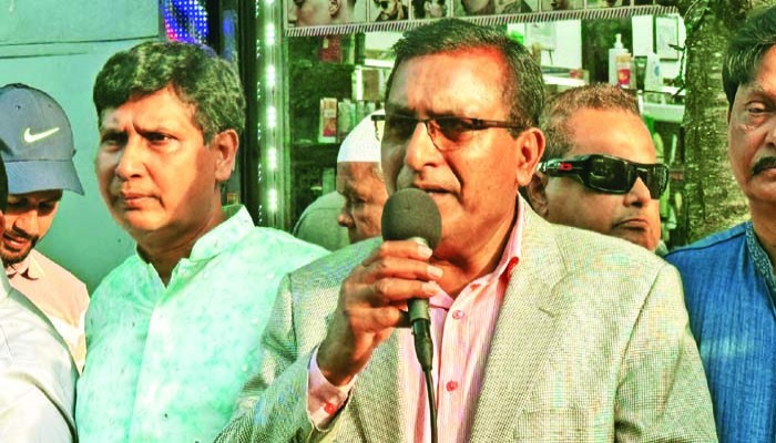 বিএনপি নেতা তুহিনের মুক্তি দাবিতে জাতীয়তাবাদী ফোরামের বিক্ষোভ