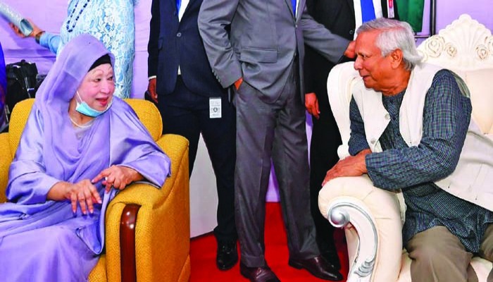 প্রধান উপদেষ্টার সঙ্গে বিরোধে না জড়াতে বিএনপিকে নির্দেশ খালেদা জিয়ার