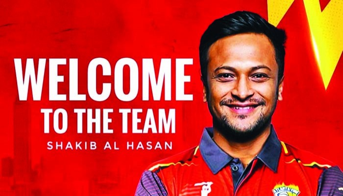 এবার যুক্তরাষ্ট্রের মাইনর লিগে সাকিব আল হাসান
