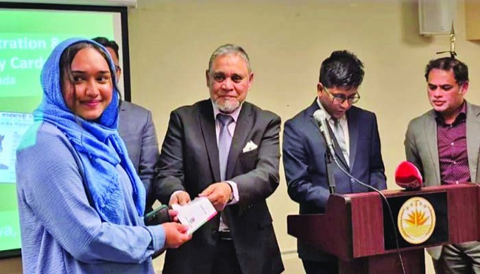 প্রবাসীদের ভোটার নিবন্ধন ও স্মার্ট এনআইডি প্রদানের কাজ শুরু প্রবাসীদের ভোটার নিবন্ধন ও স্মার্ট এনআইডি প্রদানের কাজ শুরু