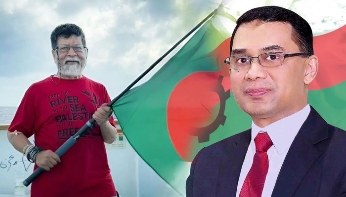 গাজা ও শহিদুল আলমের পাশে আছে তারেক রহমান