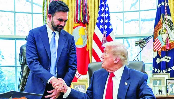 ট্রাম্প-মামদানি অবিশ্বাস্য সৌহার্দপূর্ণ বৈঠক