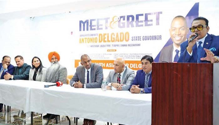 গভর্নর প্রার্থী ডেলগাডোর সমর্থনে ফান্ড রেইজিং