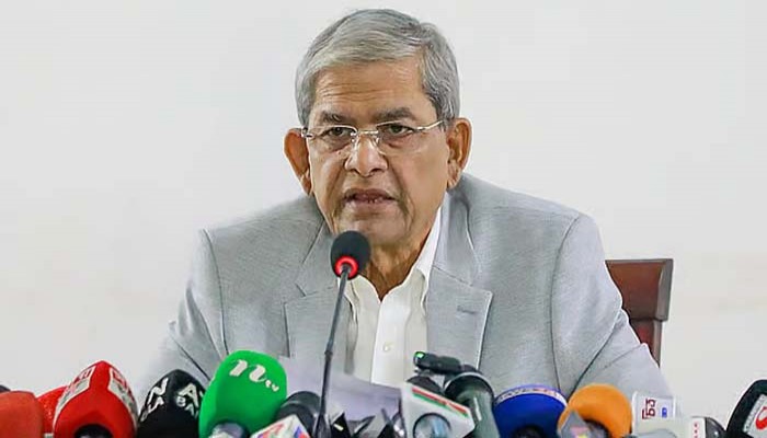 স্বাধীনতার শত্রুরা আবার মাথাচাড়া দিয়ে উঠতে চায় : মির্জা ফখরুল