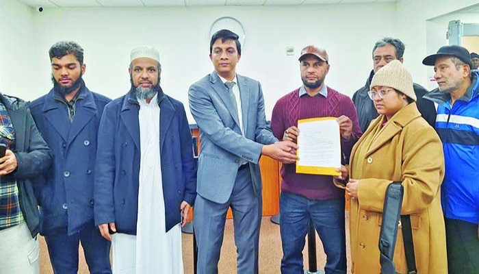 হাদির খুনিদের শাস্তির দাবিতে স্মারকলিপি ও গায়েবানা জানাজা