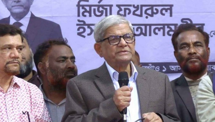 যুক্তরাষ্ট্রের সঙ্গে জামায়াতের গোপন আঁতাত বাংলাদেশের জন্য মোটেও ভালো নয়-মির্জা ফখরুল