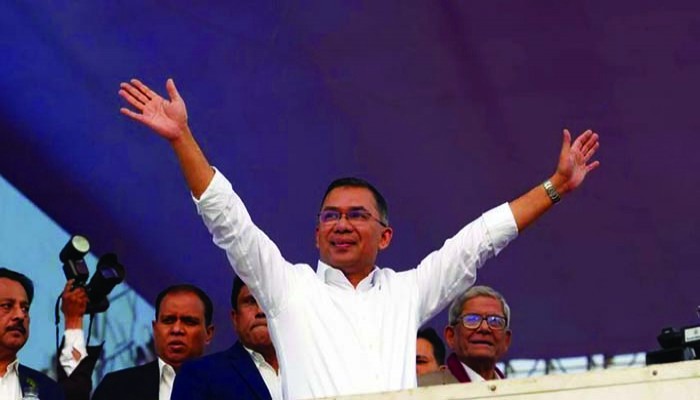 যোগ্য এক রাষ্ট্রনায়কের প্রতিচ্ছবি তারেক রহমান