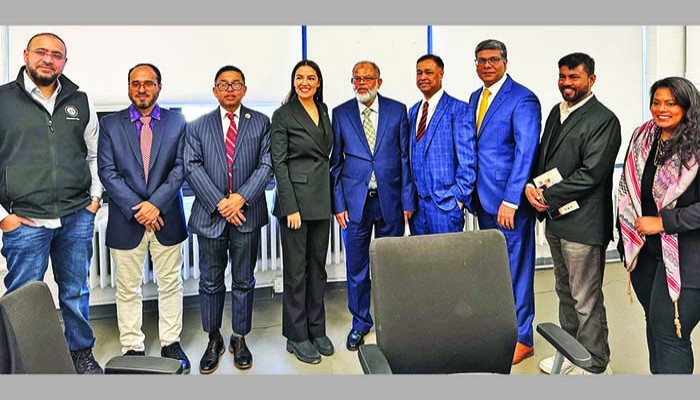 কমিউনিটি ইস্যু নিয়ে কংগ্রেসম্যান ওকাসিও কটের্জের সঙ্গে বৈঠক