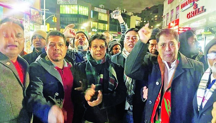 বিএনপির বিশাল জয়ে নিউইয়র্কে বিজয় উল্লাস