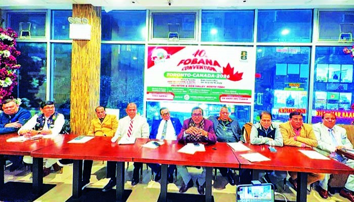 টরন্টোয় ৪০তম ফোবানা সম্মেলন ৪-৬ সেপ্টেম্বর