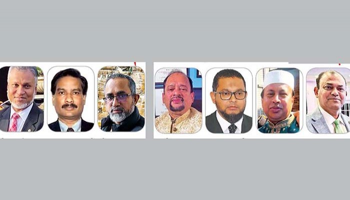 সম্ভাব্য সভাপতি প্রার্থী সেলিম-কুনু-ওয়াসি ও সম্পাদক আলী-জাহিদ-ফিরোজ-বাবুল