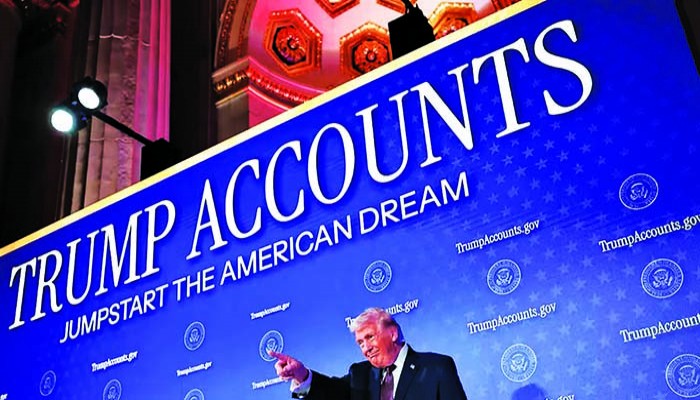 ট্রাম্প অ্যাকাউন্টস : চার মিলিয়নের বেশি শিশু নিবন্ধিত