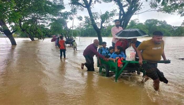 আগাম বন্যার পদধ্বনি, আশঙ্কার ছায়া চট্টগ্রাম-সিলেটে