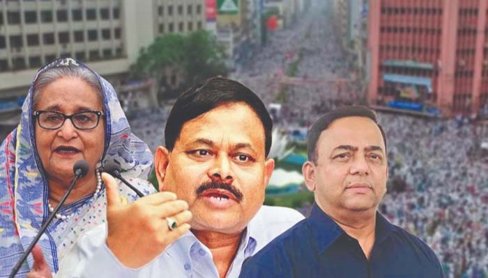 শাপলায় আটকে গেছে হাসিনা-আজিজ-বেনজীর