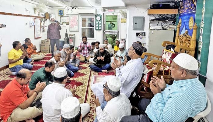 মাহবুব আলী খানের মৃত্যুবার্ষিকীতে দোয়া
