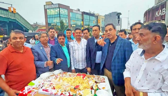 প্রধানমন্ত্রীর আগমন উপলক্ষে ঐক্যবদ্ধ যুক্তরাষ্ট্র বিএনপি